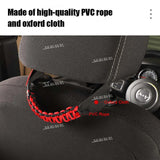 Paracord Headrest Pull Handle for Universal Vehicles