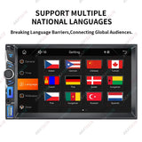 7 Inch Universal Double Din CarPlay Player Radio