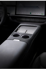 Suede Center Console Gear Shift Panel Protector