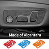 For BMW X3 G45（2025-）Seat Side Control Panel Frame Trim Sticker Car Premium Interior Custom Tuning Accessori Made of Alcantara