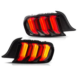 LED Tail Lights Sequential Red for Ford Mustang