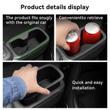 Door Side Cup Holder Insert for Hyundai Santa Fe 2024 & 2025 Car Interior Accessory OEM