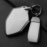 Metal and Leather Car Key Case Cover For Changan DEEPAL S7 SL03 2022 2023 2024 Car Key Case Protect Fob