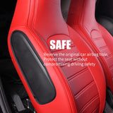 Leather Car Seat Covers for Smart Fortwo 453 Models Car Interior Accessory GMUNI