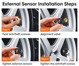 USB Wireless TPMS Tire Pressure Monitoring System for Android