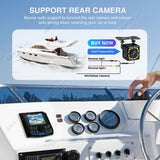 MP5 Marine Stereo Bluetooth Radio Waterproof for Boat UTV Car Interior Accessory AKAMATE