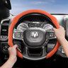 Dodge Suede Steering Wheel Cover Durable Non-Slip