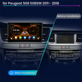 9-Inch Android Head Unit for Peugeot 508 2011–2018 Android Head Unit JIUYIN