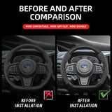 Suede Carbon Cover for Subaru WRX Forester Outback Car Interior Accessory Hocasen