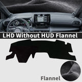 Custom Fit Dashboard Cover Mat for Toyota Yaris Cross 2021-2024 Dashboard Mat CATUSIKI L NO H Flannel 21-24 yaris cross