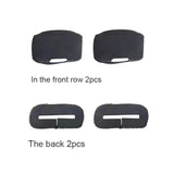 Flip Fur Seat Belt Buckle Covers for Volvo Models