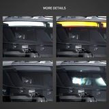 Full LED Headlights for Ford Mustang 2023-2026 LED Ambient Light Vland