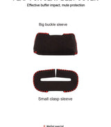 Plush Seat Belt Protective Sleeve for Mercedes-Benz Car Interior Accessory LINGLUYANG