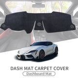 Premium Dashboard Sunshade Cover for Toyota Supra 2019–2023 Dashboard Mat CATUSIKI