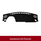 Anti-UV Flannel Dashboard Mat for Toyota GR86 BRZ
