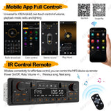 Retro Style 1Din MP3 Radio Bluetooth 5.1 EQ Fast Charge Car Interior Accessory AKAMATE