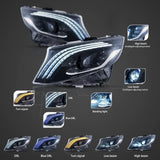 Mercedes Metris LED Matrix Headlights with Blue DRL Headlight Assembly Vland