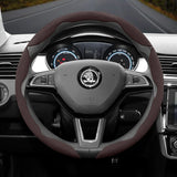 Anti-Slip Segmented Steering Wheel Cover for Skoda Cars