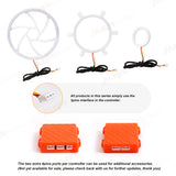 RGB Atmosphere Light Tweeter Speaker App Control Car Kit LED Ambient Light MAGIC COLORM