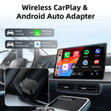 Wireless CarPlay Android Auto 2-in-1 Adapter for Universal