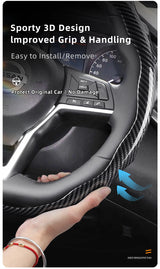 Carbon Fiber Sport Cover for Nissan Altima Rogue Car Interior Accessory Hocasen