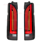 Smoked LED Tail Lights for Toyota Hiace 2005-2018