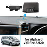 Smart Wireless Charging Phone Mount for Toyota Alphard 2010–2013
