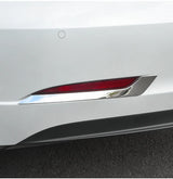 Rear Fog Light Trim Stainless Steel for Tesla Model 3