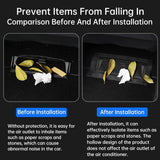 2 Pcs for Tesla Model Y 2024 New Launch 2025 Air Vents Cover Under Seat Outlet Protector Anti-blocking Accessories Car Interi