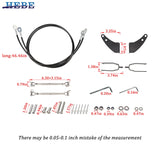 Hood Rope Limb Riser Kit for Ford Bronco 2021 Car Interior Accessory HEBE