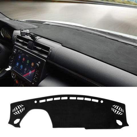 Anti-UV Flannel Dashboard Mat for Toyota GR86 BRZ Car Interior Accessory GMUNI