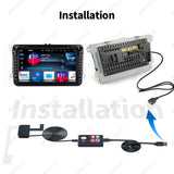 DAB+ Receiver Box & Antenna for Android Radio Car Interior Accessory AKAMATE