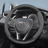 Suede Carbon Fiber Cover for Toyota Corolla RAV4