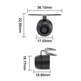 720P Waterproof Front Parking Camera for Car Monitor