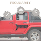 Rear Door Protection Frame for Jeep Wrangler JK JL Car Interior Accessory HEBE