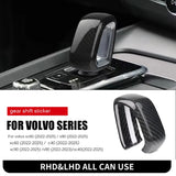 Carbon Fiber Gear Shift Cover for Volvo Models Car Interior Accessory LINGLUYANG