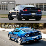 LED Tail Lights Sequential Red for Ford Mustang Car Interior Accessory Vland