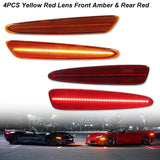 LED Side Marker Smoked Lens for Chevy Corvette C6 2005-2013
