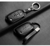 Leather Car Key Case Cover For Volkswagen Golf 7 MK7 Jetta Lavida Keychain Cover