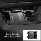 For Haval Dargo 24-26 Car Center Console Lower Storage Box Silicone Dustproof Protective Cover Auto Organizer Accessories