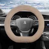 Peugeot Long Plush Warm Non-Slip Steering Wheel Cover