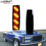 LED Front Side Marker Lights for GMC C/K Series 88-93 Car Interior Accessory iJDM