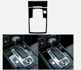Piano Black Center Console Shift Case Frame Cover Trim For Audi Q7 2008-2015 Accessories Sticker Car Interior Accessory OEM