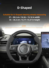 Suede Matte Carbon Fiber Cover for Lynk & Co 01 Car Interior Accessory Hocasen