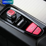 Center Console Start Button Sticker for Volvo XC40 Car Interior Accessory LINGLUYANG