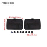 Rear Window Storage Bag for Jeep Wrangler JK JL 4-Dr Car Interior Accessory HEBE