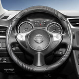 Carbon Fiber Steering Wheel Cover for Nissan