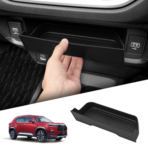 Honda WR-V WRV 2023-2025 JP Version Center Console Drawer Storage Box TPE Car Tray Organizer Accessories Tidying Armrest Box