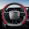 Lancia 2-Piece Wave-Shaped Leather Wheel Cover