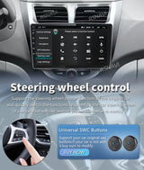 2K QLED Android Multimedia Player for Hyundai Solaris 2010-2016